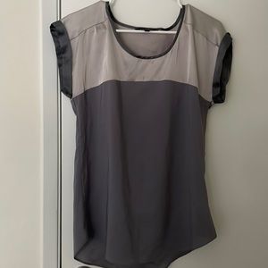 Grey and silvery grey top in SP from Express